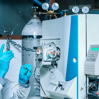 ガスクロマトグラフィー（GC）のイメージ